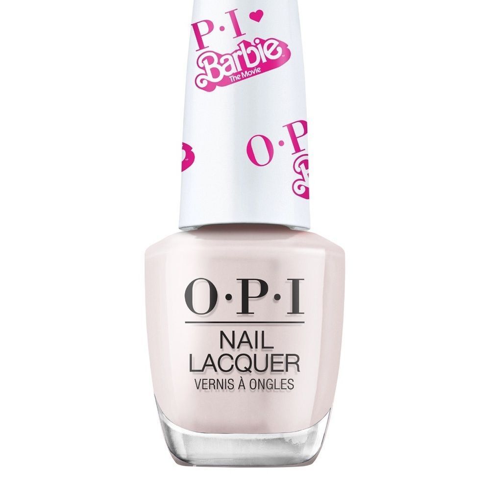 OPI Barbie edition pale pink bon voyage nail polish